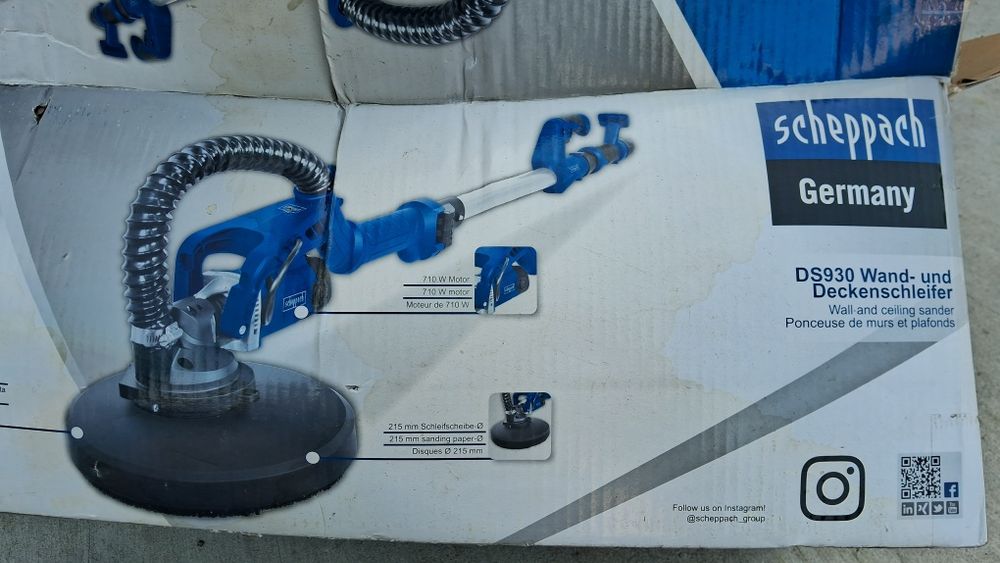 Шліфувальна машина Scheppach DS930 Німеччина