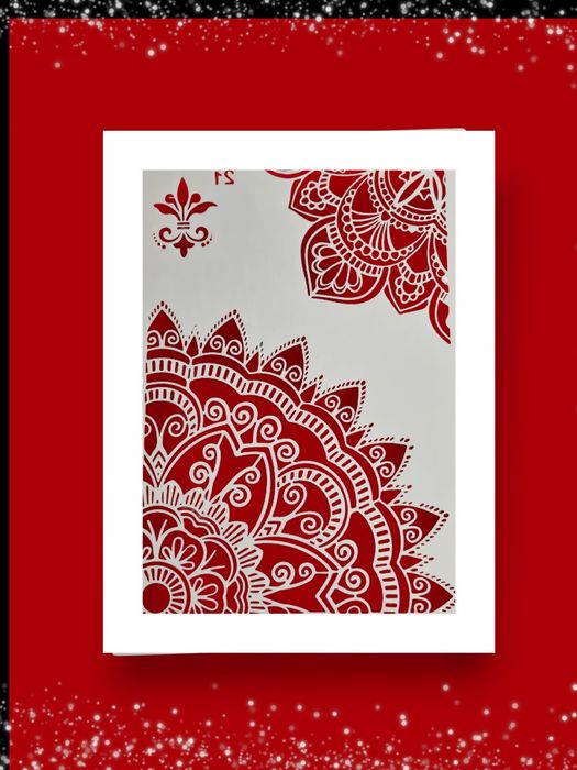 Szablon mandali, malarski, DIY, crapbookingu, tynk ozdobny - Nr 21