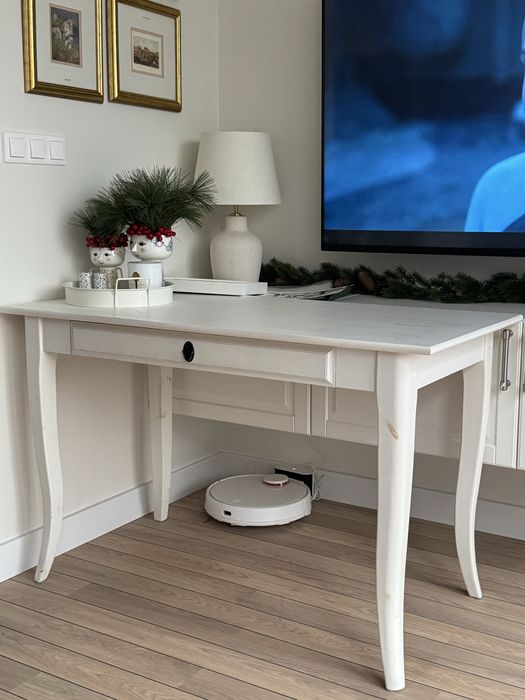 Toaletka biurko ikea drewno