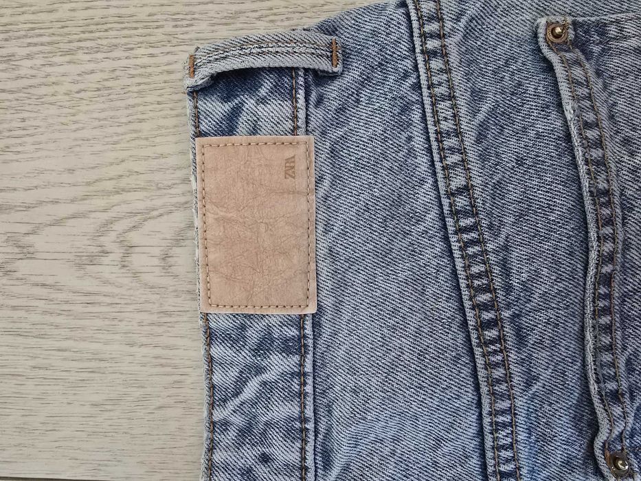 Джинси zara прямі, straight,  висока посадка,  36 S