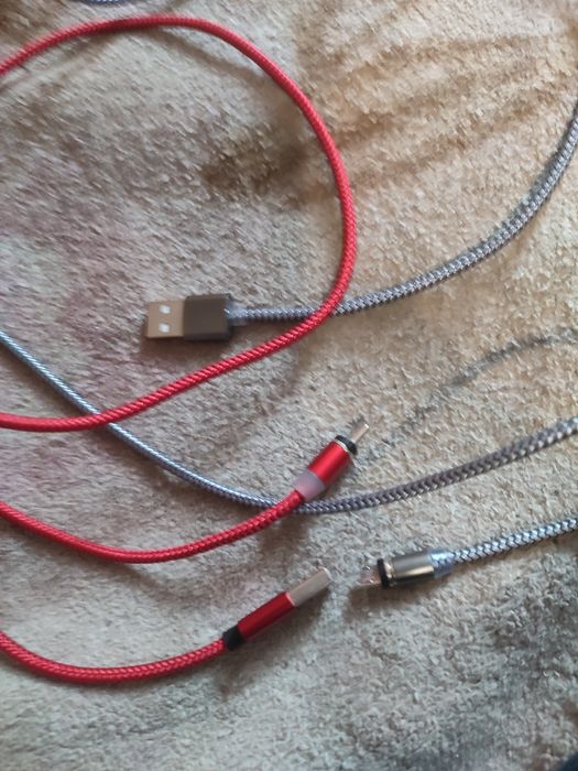 Магнітні кабелі зарядки