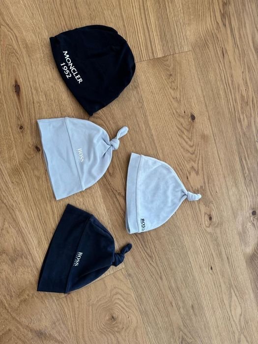 Gorros em algodão de bebe