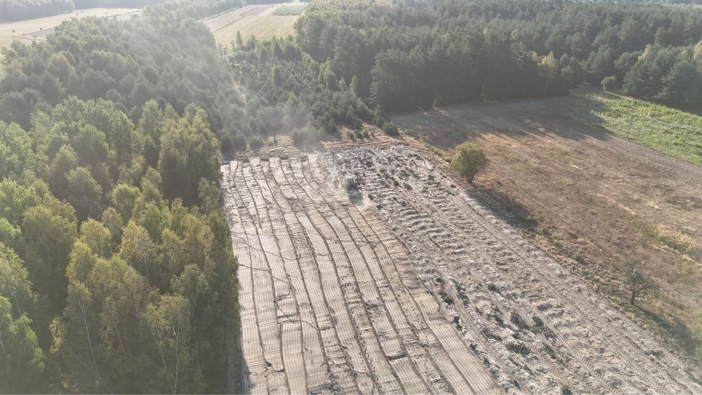 Frezowanie Wycinka Drzew Mulczer Czyszczenie Działek Rekultywacja
