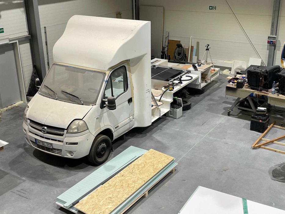 KAMPER_Camper owiewka Budowa Kampera