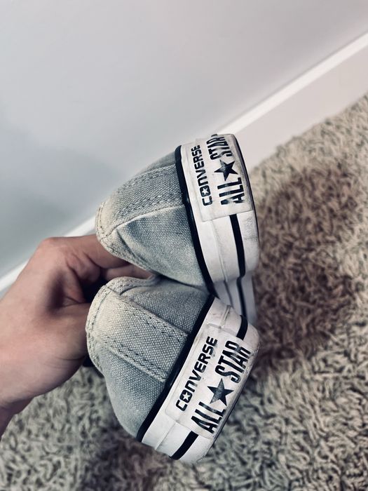 Szare trampki converse 37