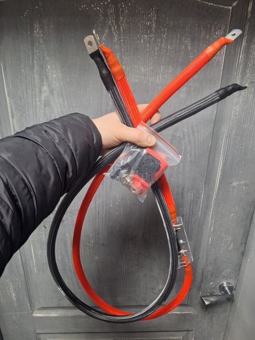 Кабель провід силовий для аккумуляторів, інверторів, плат бмс