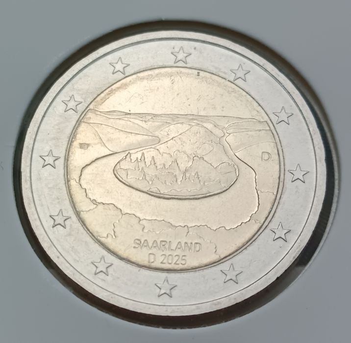Alemanha 2025 - moeda 2€  " SAARLAND "