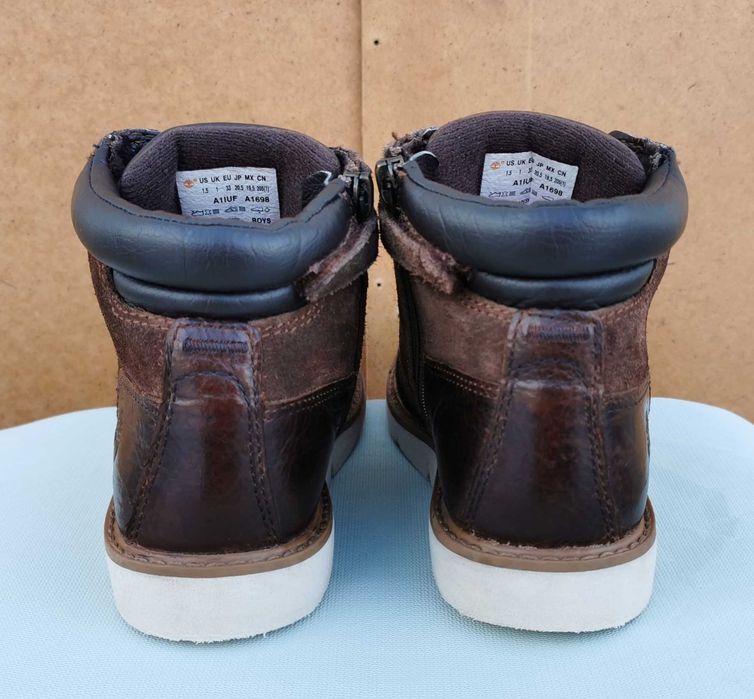 Кожаные демисезонные ботинки Timberland 33 р. Оригинал