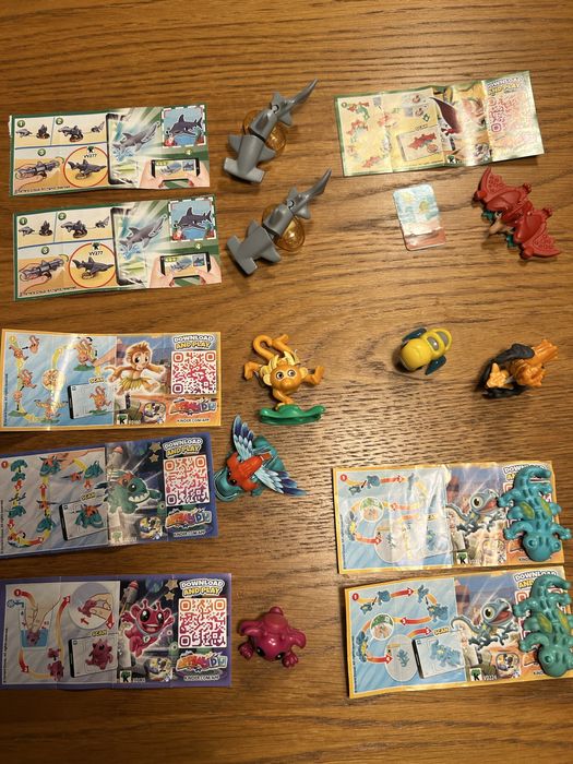 Kinder surpresa vários