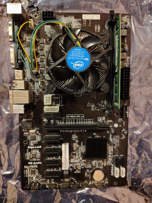 Комплект для ИГР: Xeon E3-1270 v3 (аналог i7) + Плата Colorful H81