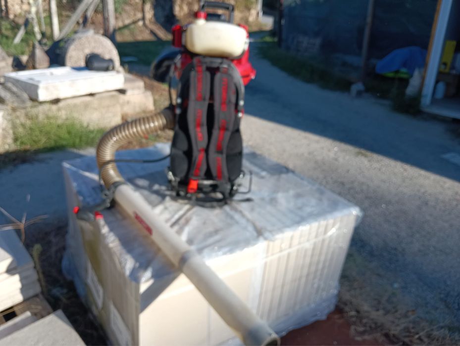 Maquina apanhar castanhas