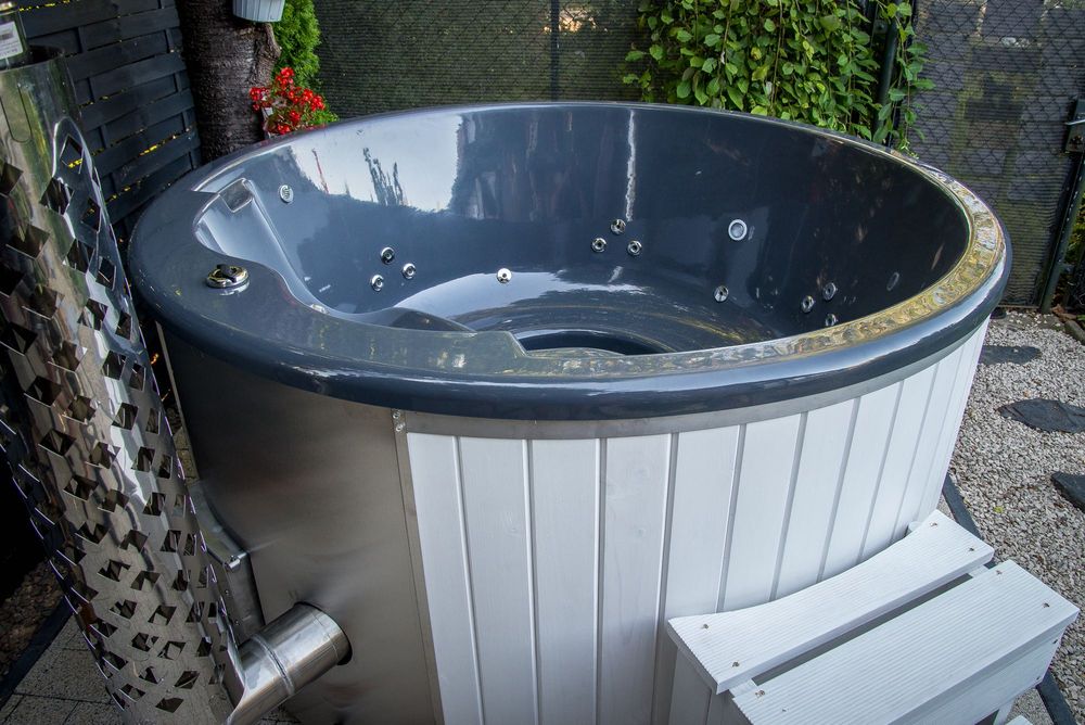 Balia ogrodowa piec wewnętrzny JACUZZI Hot Tuba Bania OD PRODUCENTA
