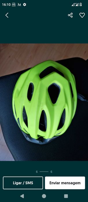 Capacete ROCKRIDER BTT USADO