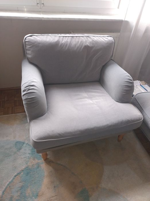 Ikea fotel szary