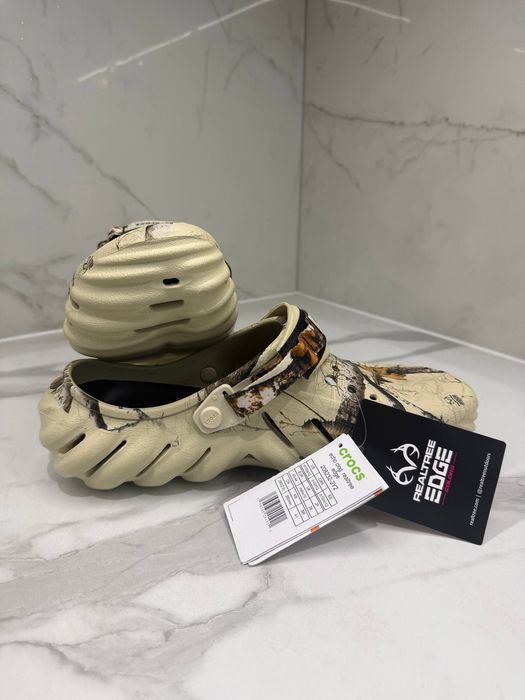 Чоловічі сабо Crocs Echo Clog Realtree Edge (M10/W12 — 43-44) Нові