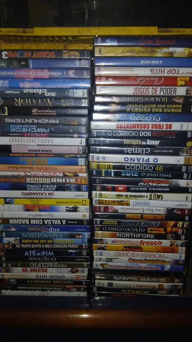 Lote 70 dvd Filmes diverso por 50 €