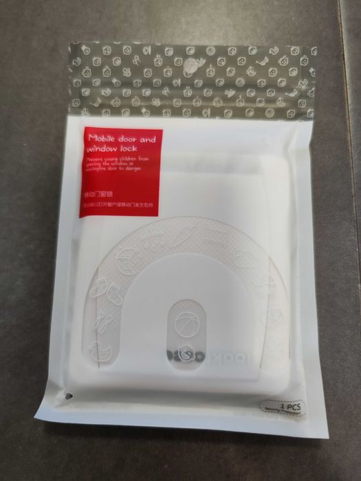 Fechadura deslizante de segurança para crianças