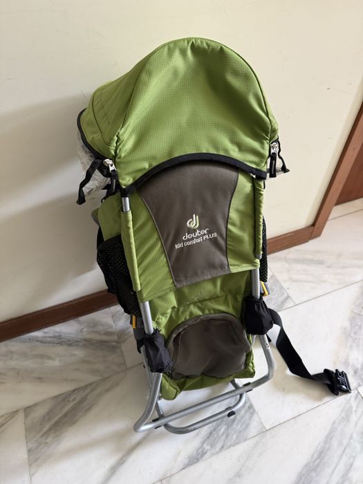 Deuter mochila caminhada com cadeira criança