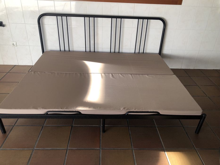 Cama de solteiro / casal Extensivel em ferro