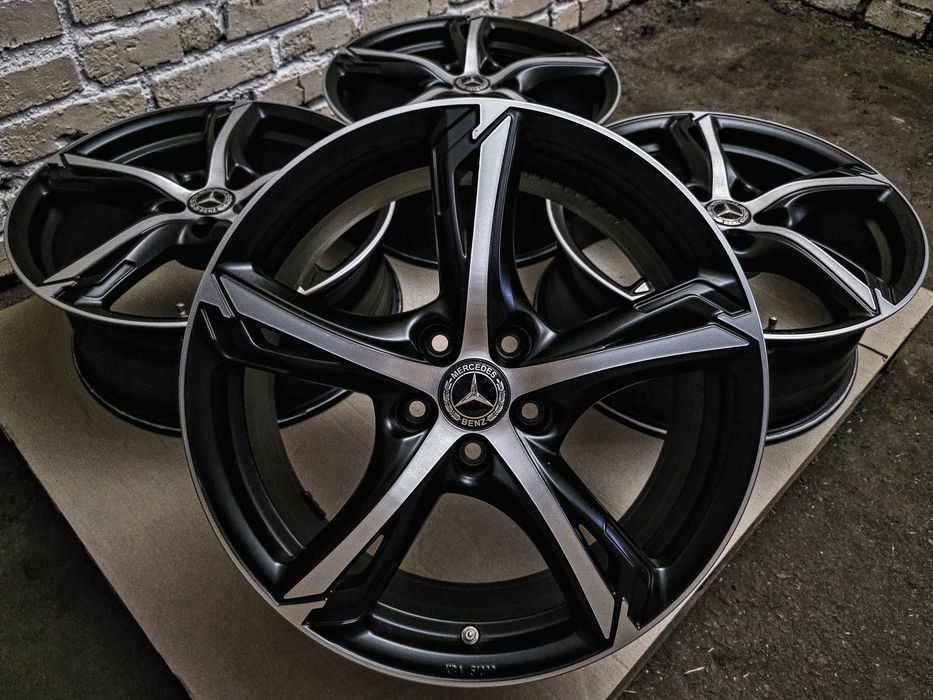 R18 5x112 Mercedes-Benz | Original | CZ | Преміум диски | Двохкольорові | Рідна фарба, ідеальний стан, без пошкоджень, без ремонтів, без дефектів