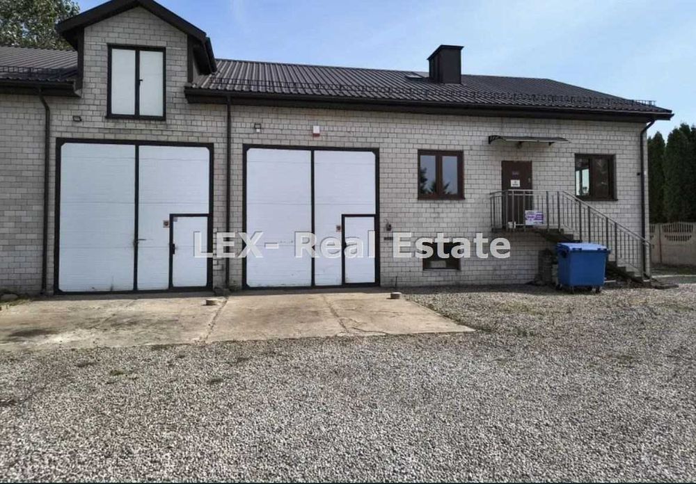 Hala/magazyn z biurem w Falentach Dużych