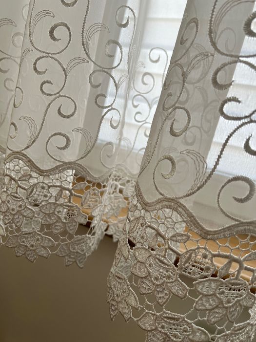 Firanka z gipiurą 155x145