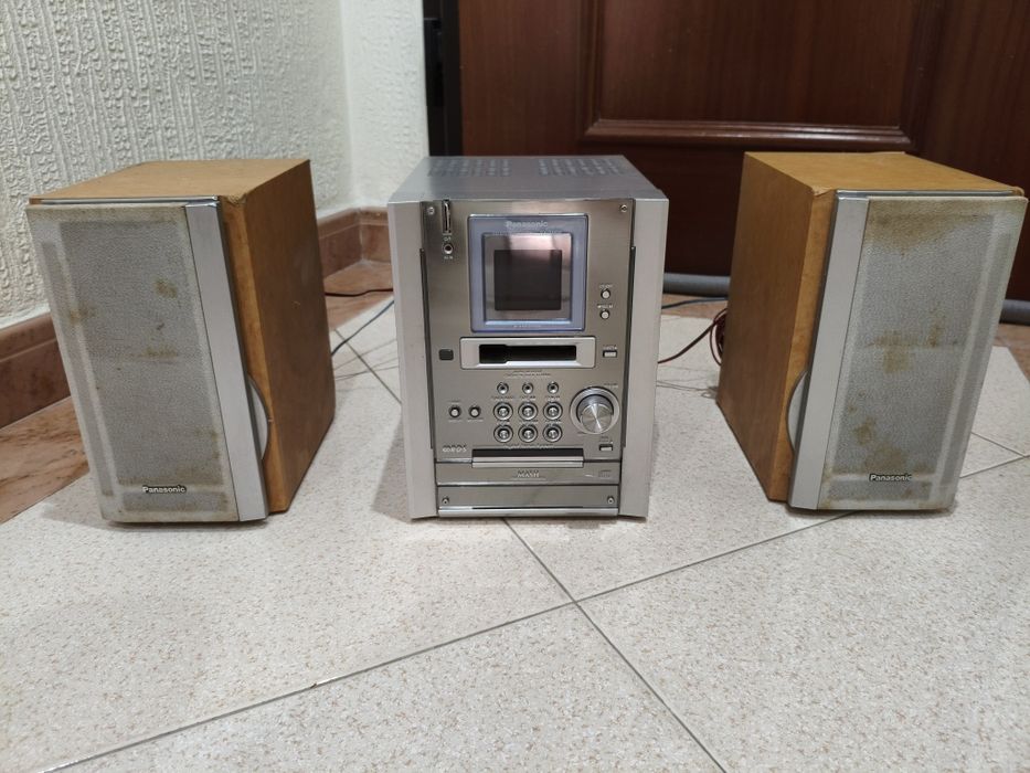 Rádio Panasonic CD e K7