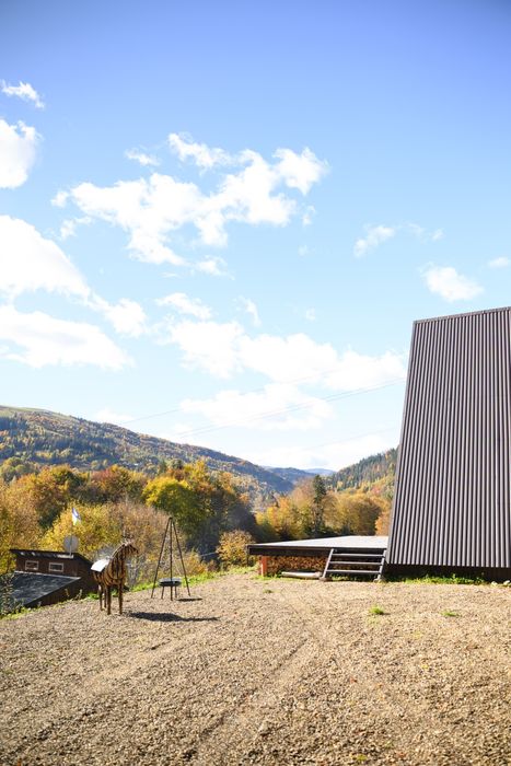 Подобова оренда  будинку , шале, афрейм, апартаменти трикутний будинок