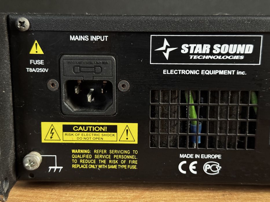 Підсилювач звуку 1200w