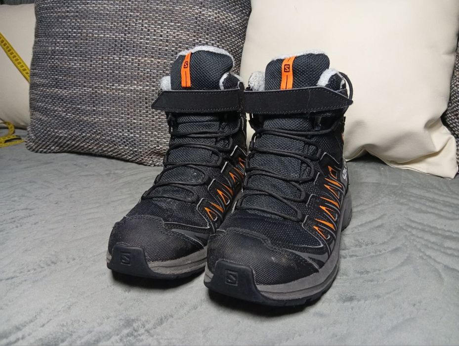 Salomon waterproof, хайтопы ботинки зима.