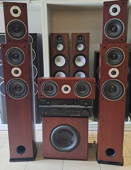 Okazja zestaw kolumn KODA CV-20F/C/S + subwoofer aktywny SW-1211