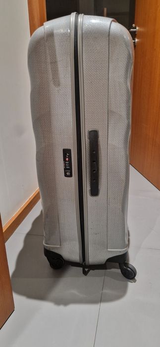 Mala de Viagem Rígida Samsonite (Modelo Cosmolite / Curv) – Prateada