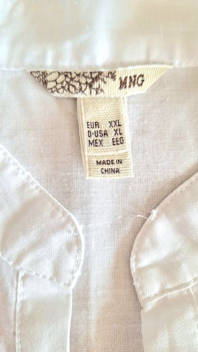 Túnica branca (Mango)