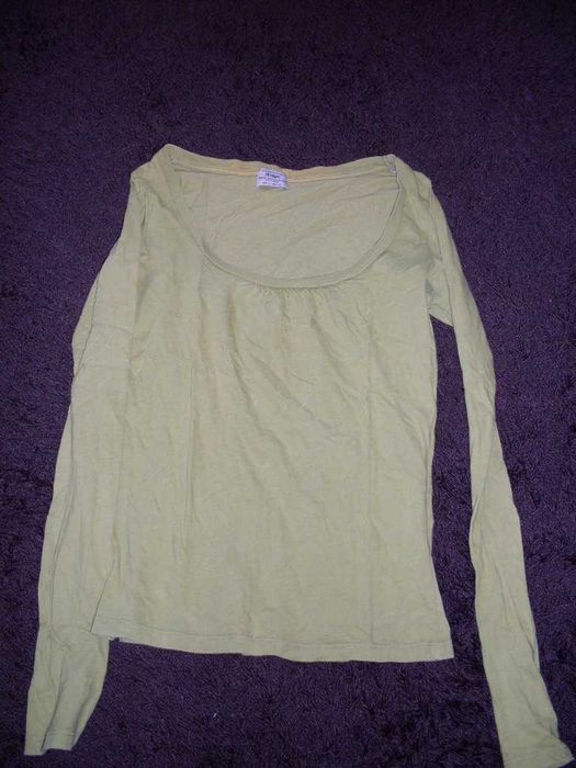 camisola verde zara tamanho 12