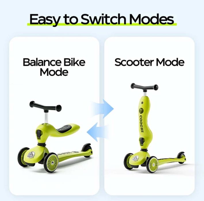 Дитячий самокат Cooghi V2 Classic