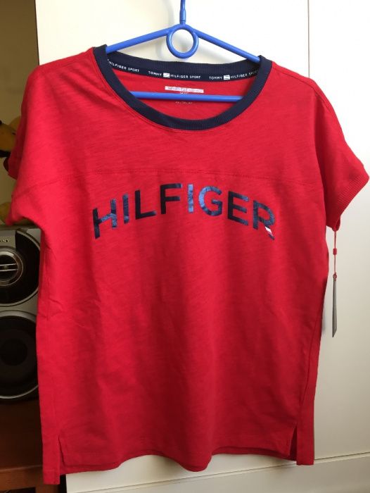 Nowa koszulka z metka Tommy Hilfiger z USA!