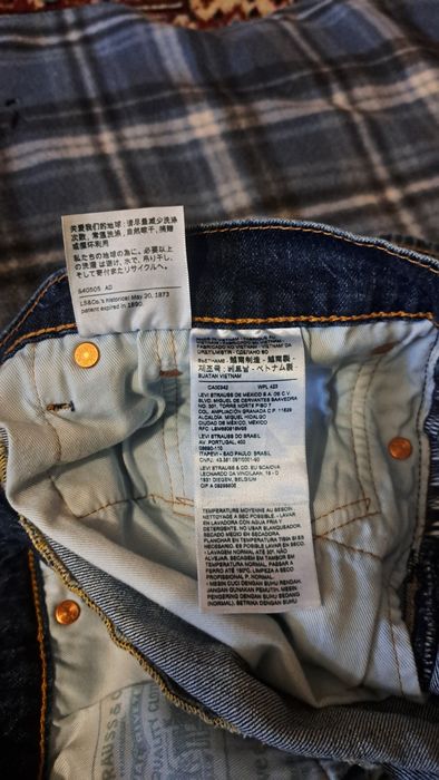 Нові чоловічі джинсові шорти Levi's 505 Regular Fit (Розмір W32, Оригінал)