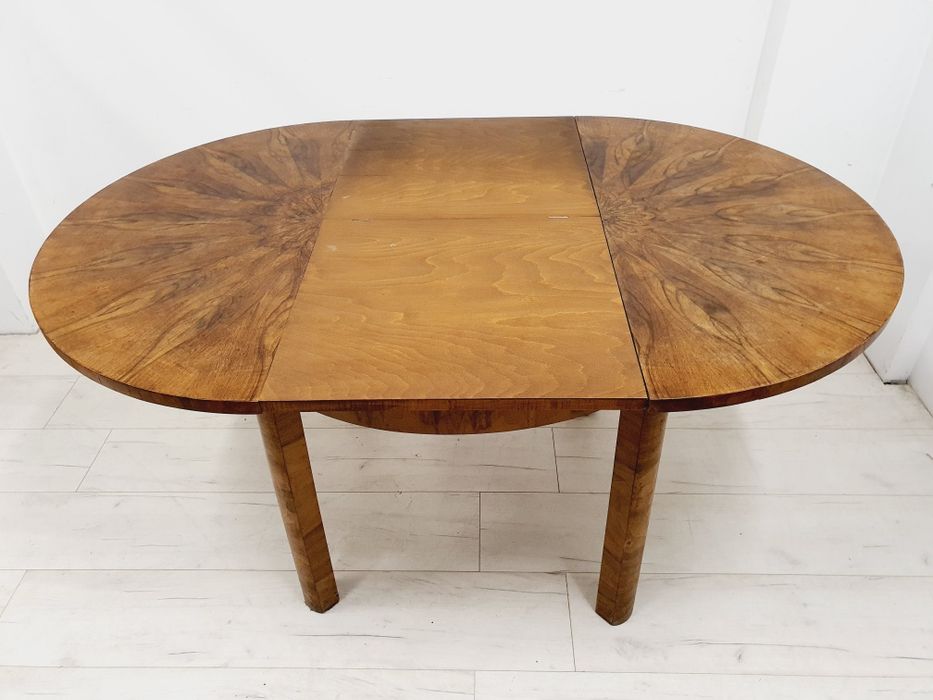 Stół z Krzesłami Art Deco Jindrich Halabala