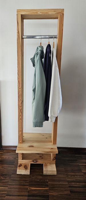 Szafka mini garderoba drewno