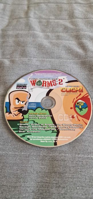 Gra retro na PC - Worms 2