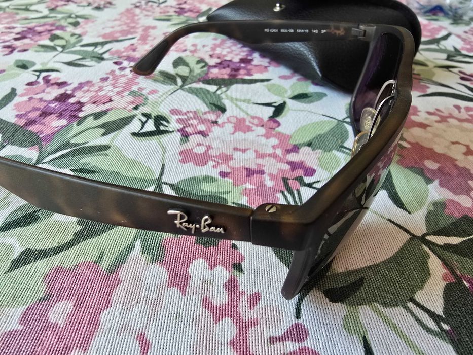 okulary ray ban RB4264 chromance havana przeciwsłoneczne