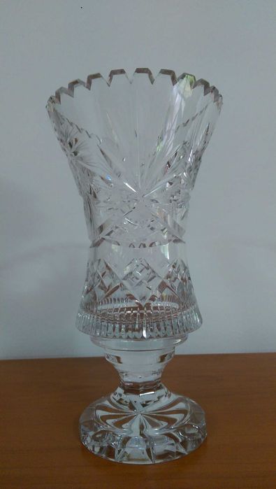 Jarra antiga em cristal de qualidade superior  27 cm A. Oportunidade .