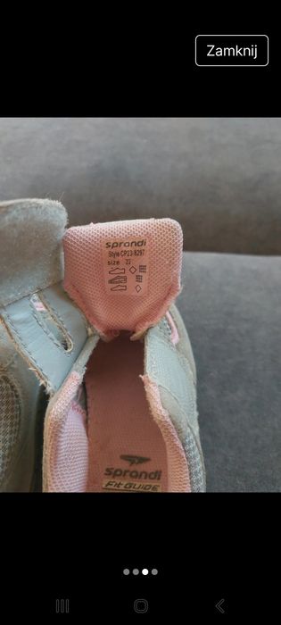 Adidasy dla dziewczynki