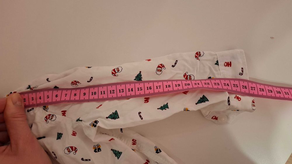 Świąteczna koszula mucha muszka 74