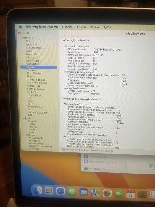 Macbook Pro 13 (ecra novo)