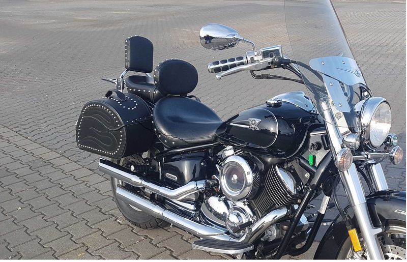 Yamaha drag star osłona kolanka wydechowego