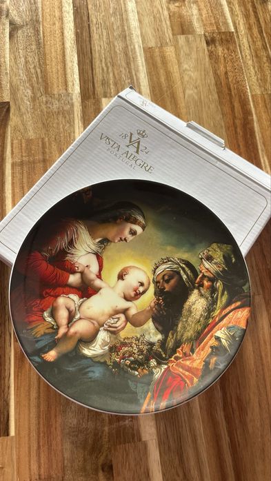 Prato Natal de porcelana, Vista Alegre, N35 - Ano 2005