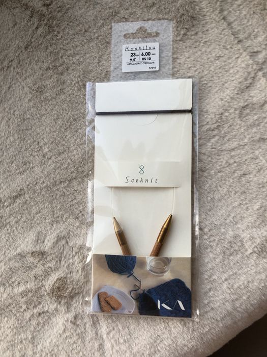 SeeKnit Koshitsu 6.0 асиметричні спиці для рукавів і дрібних деталей