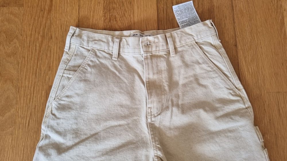 Calções Pull & Bear modelo Carpenter – Tamanho 36