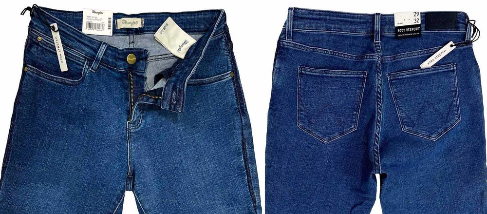 Spodnie damskie Wrangler Skinny Indigo Uniform W27 L32